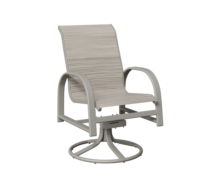 Berlin Gardens Murphy Swivel Rocker Dining Chair