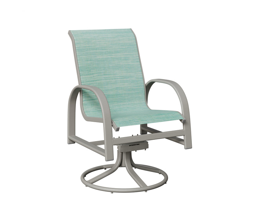 Berlin Gardens Murphy Swivel Rocker Dining Chair