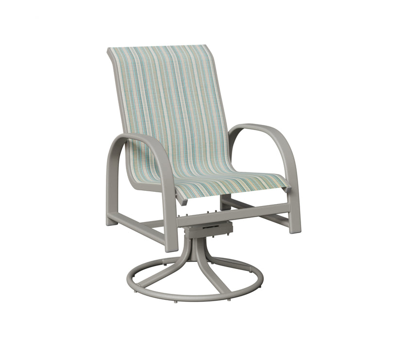 Berlin Gardens Murphy Swivel Rocker Dining Chair