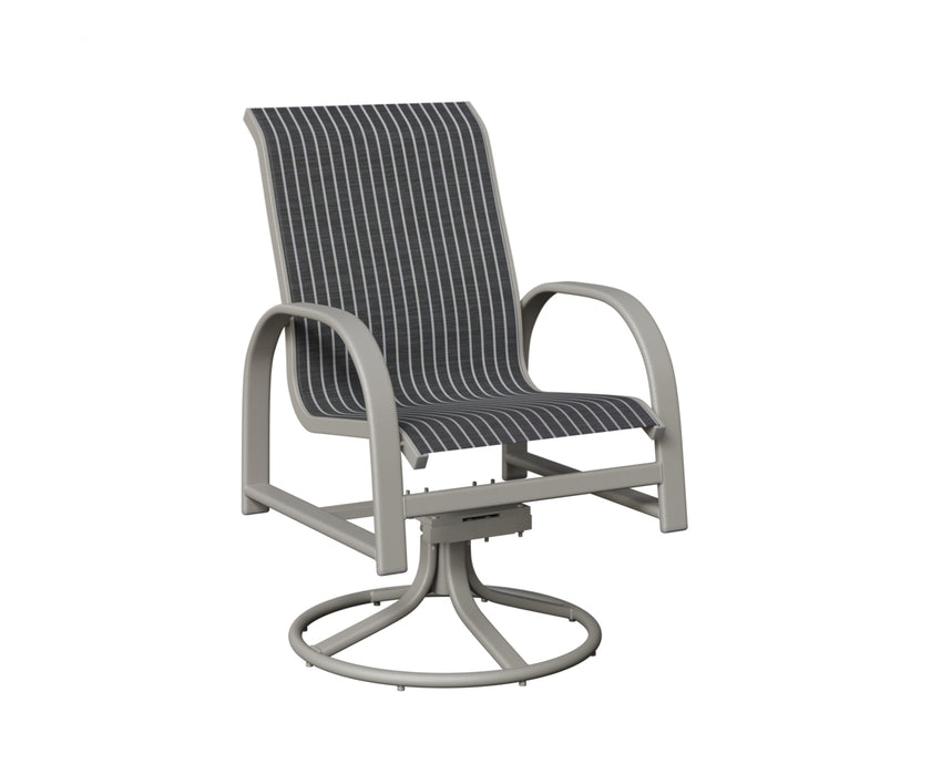Berlin Gardens Murphy Swivel Rocker Dining Chair