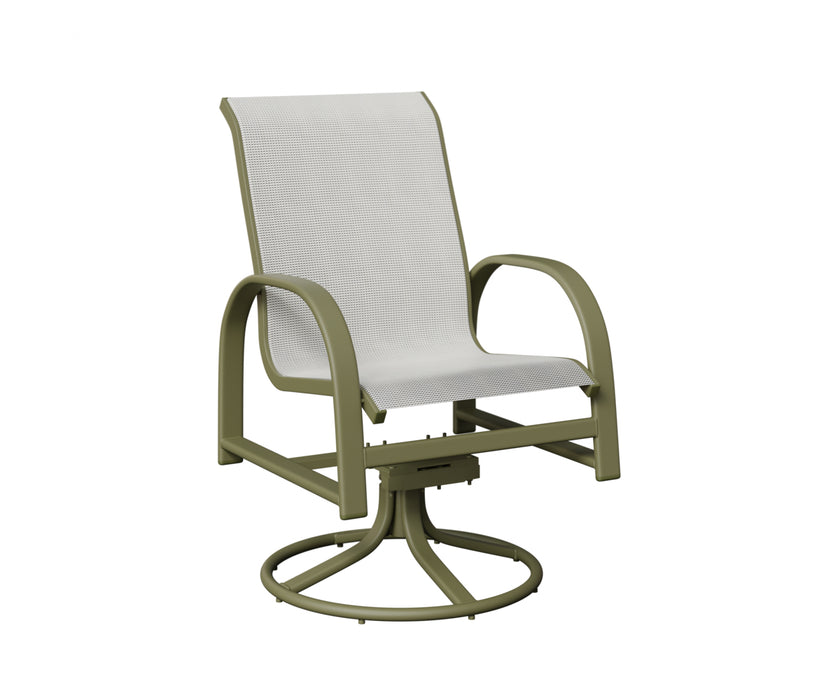 Berlin Gardens Murphy Swivel Rocker Dining Chair