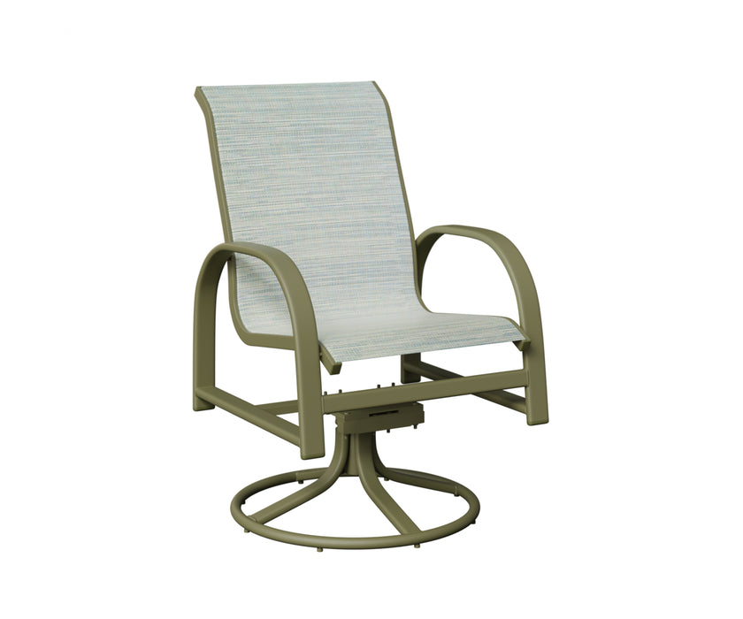 Berlin Gardens Murphy Swivel Rocker Dining Chair
