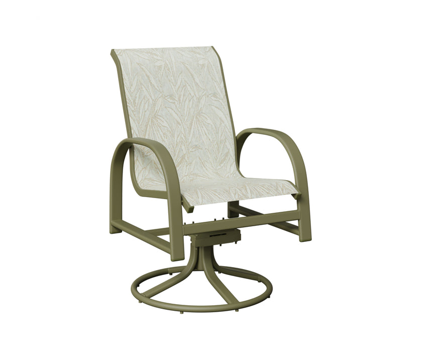 Berlin Gardens Murphy Swivel Rocker Dining Chair