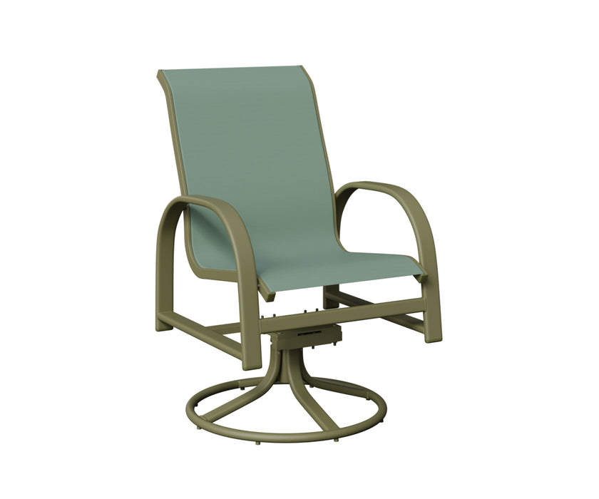 Berlin Gardens Murphy Swivel Rocker Dining Chair