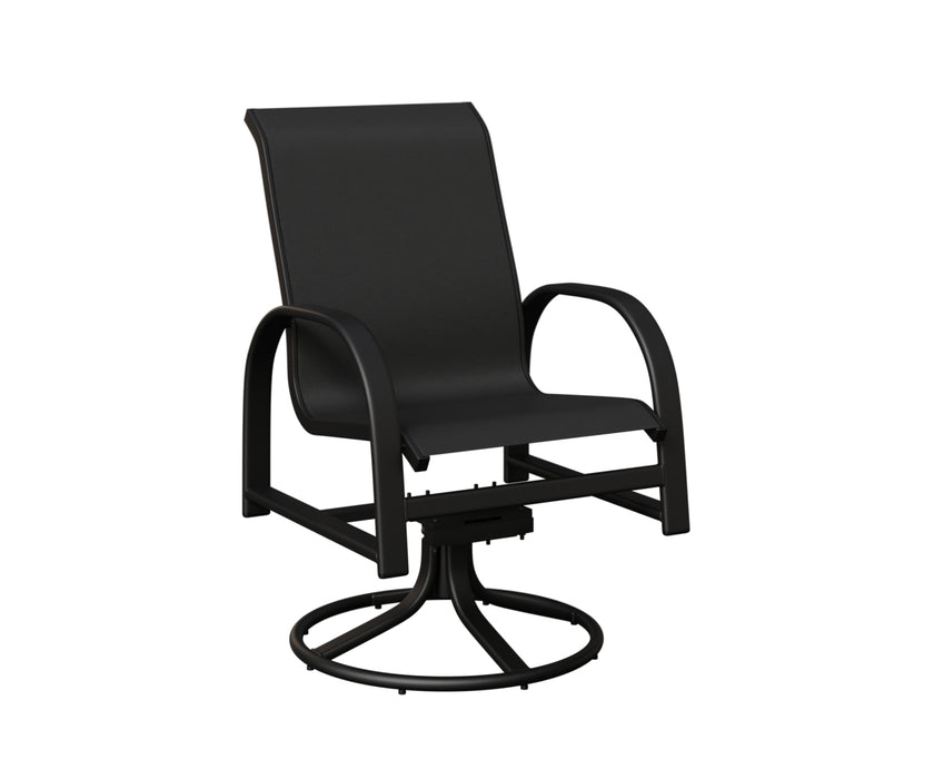 Berlin Gardens Murphy Swivel Rocker Dining Chair