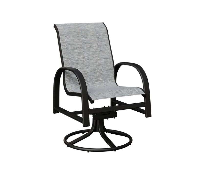 Berlin Gardens Murphy Swivel Rocker Dining Chair