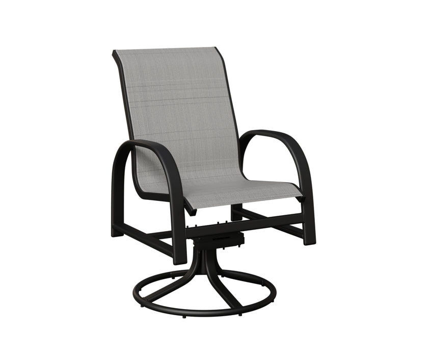 Berlin Gardens Murphy Swivel Rocker Dining Chair