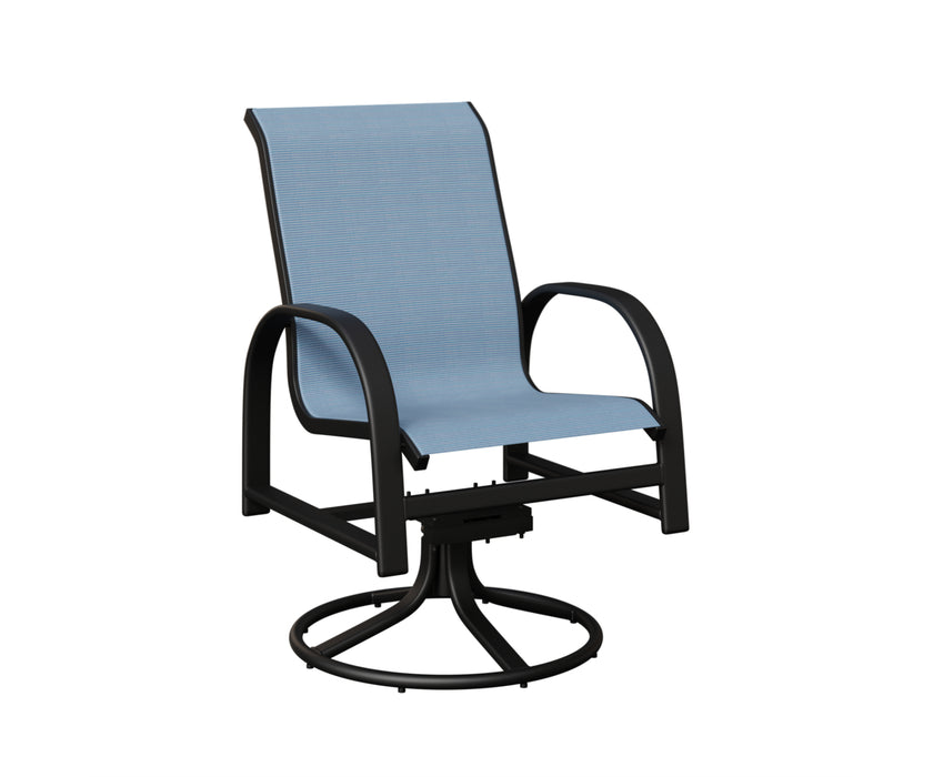 Berlin Gardens Murphy Swivel Rocker Dining Chair