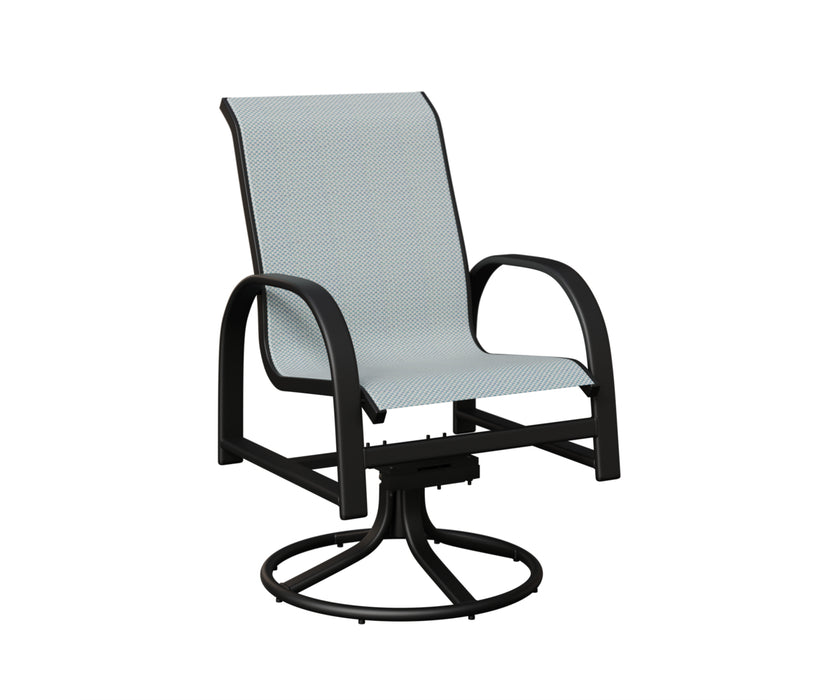 Berlin Gardens Murphy Swivel Rocker Dining Chair