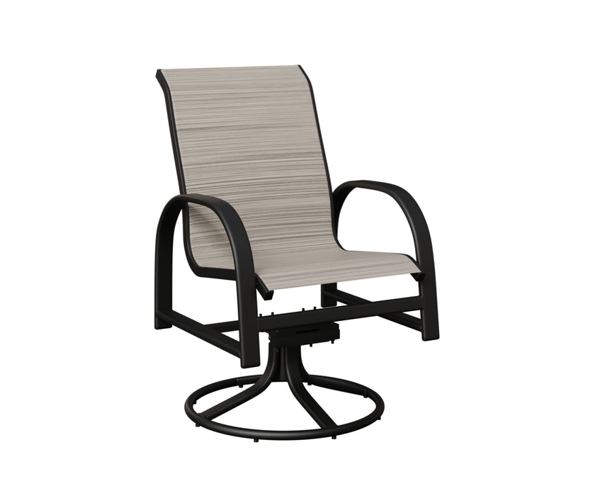 Berlin Gardens Murphy Swivel Rocker Dining Chair