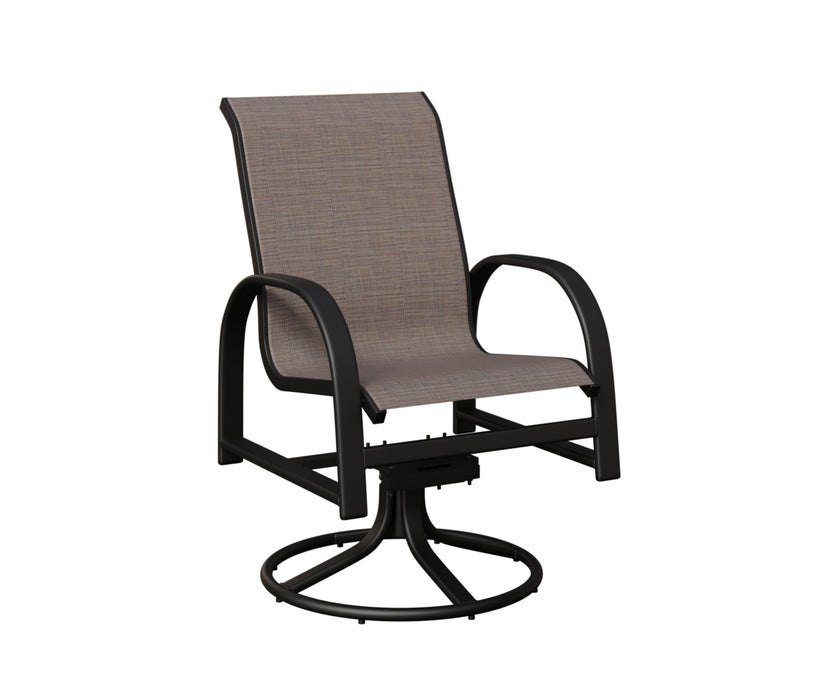 Berlin Gardens Murphy Swivel Rocker Dining Chair