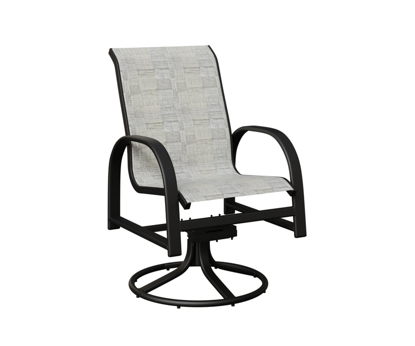 Berlin Gardens Murphy Swivel Rocker Dining Chair