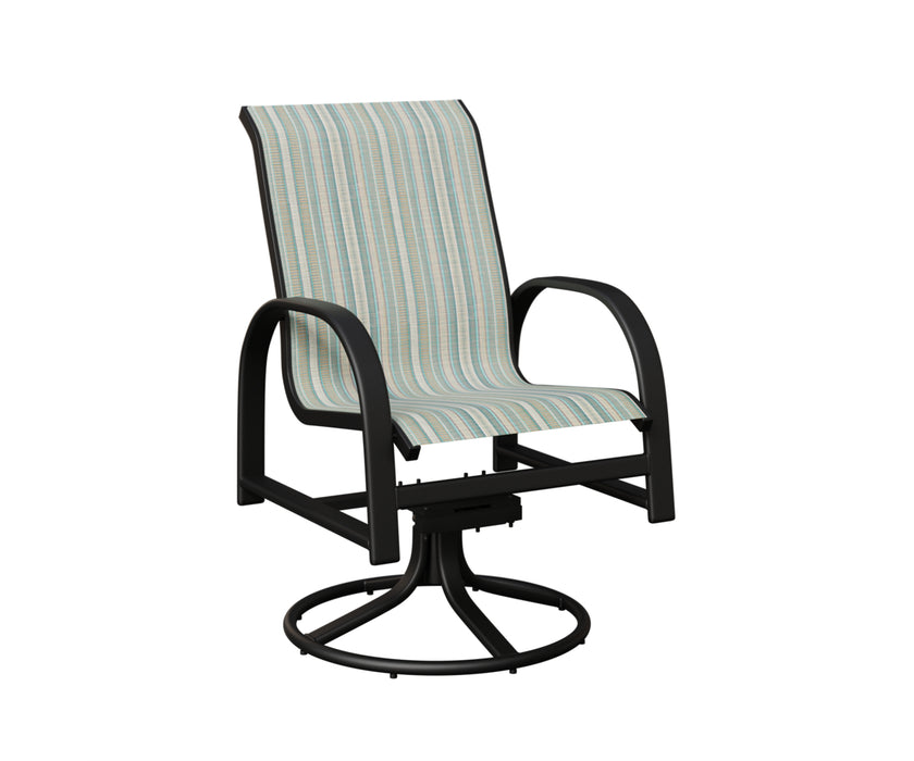 Berlin Gardens Murphy Swivel Rocker Dining Chair