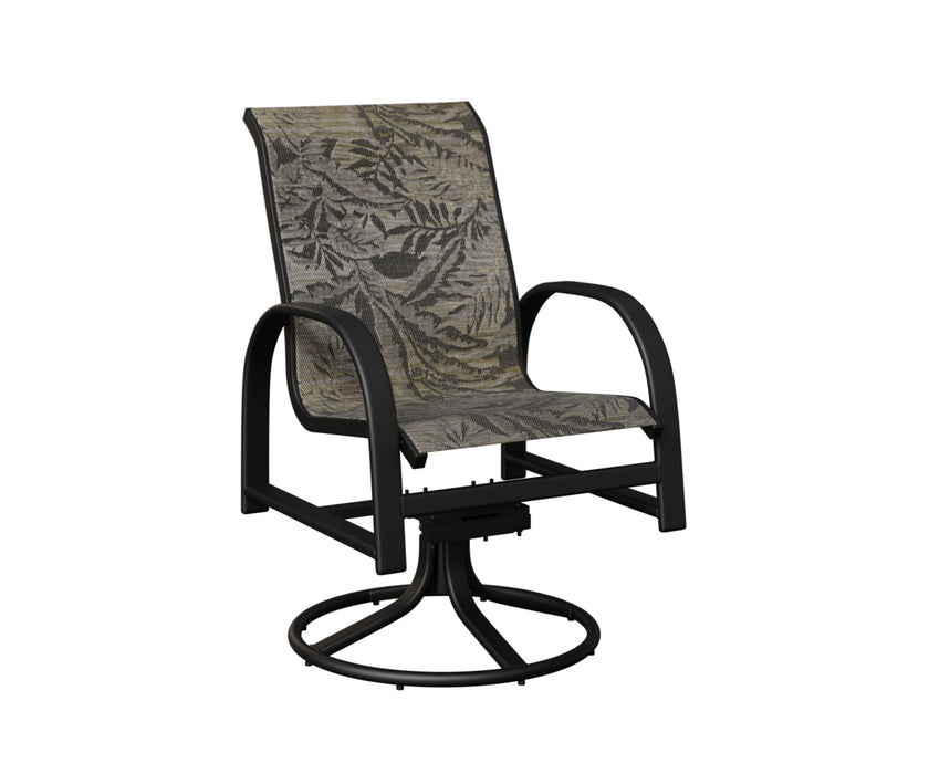 Berlin Gardens Murphy Swivel Rocker Dining Chair