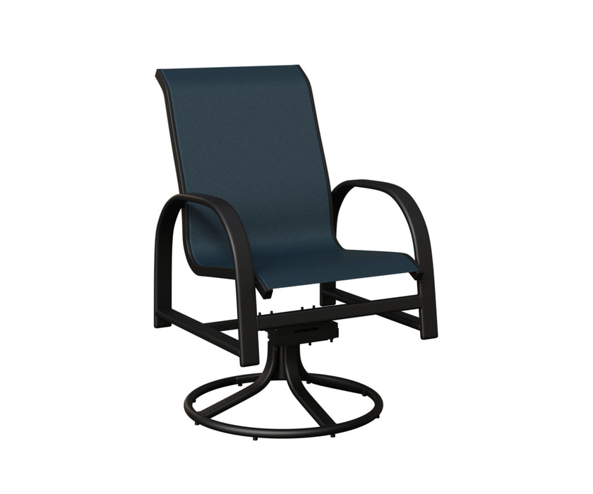 Berlin Gardens Murphy Swivel Rocker Dining Chair
