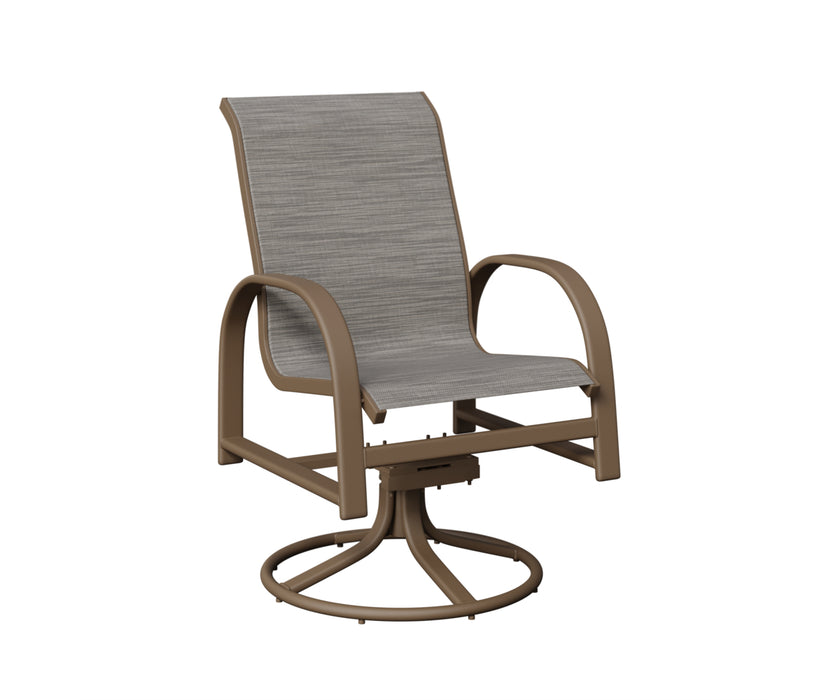 Berlin Gardens Murphy Swivel Rocker Dining Chair