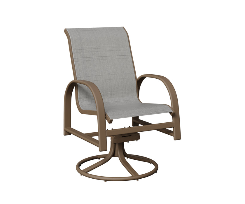 Berlin Gardens Murphy Swivel Rocker Dining Chair