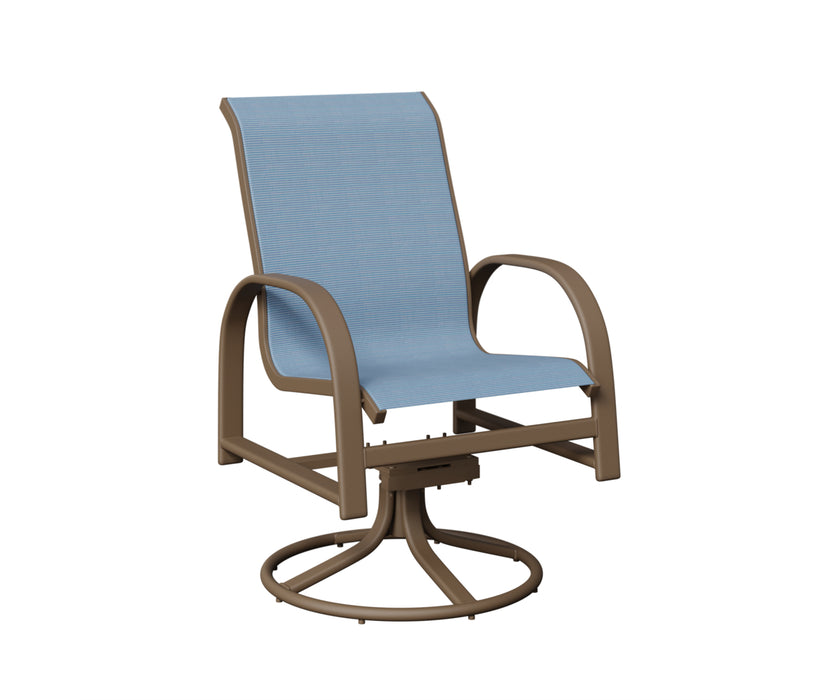 Berlin Gardens Murphy Swivel Rocker Dining Chair