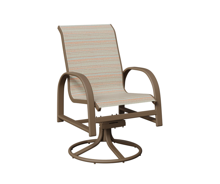 Berlin Gardens Murphy Swivel Rocker Dining Chair