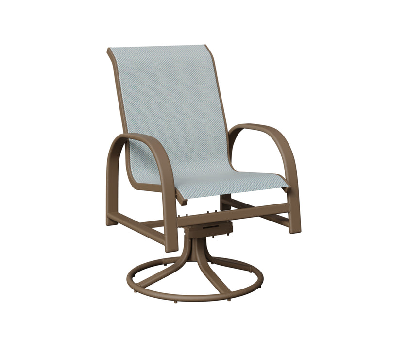 Berlin Gardens Murphy Swivel Rocker Dining Chair