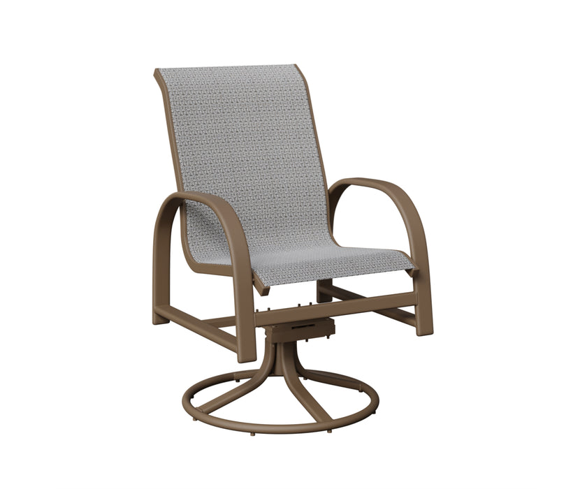 Berlin Gardens Murphy Swivel Rocker Dining Chair