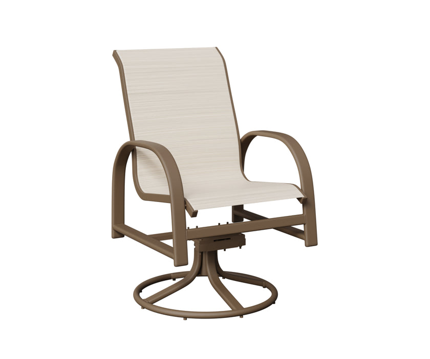 Berlin Gardens Murphy Swivel Rocker Dining Chair