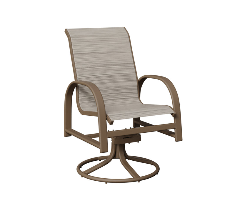 Berlin Gardens Murphy Swivel Rocker Dining Chair