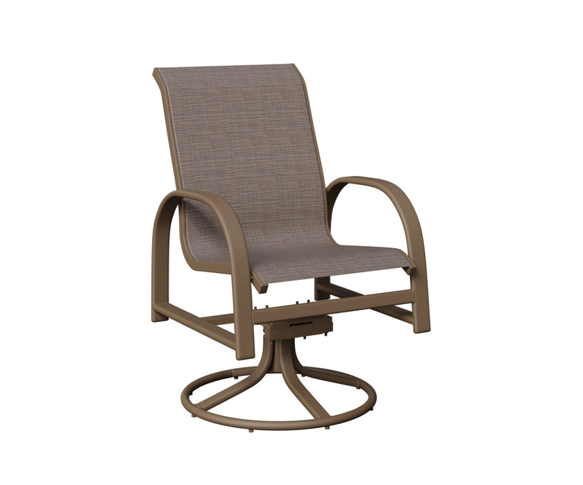 Berlin Gardens Murphy Swivel Rocker Dining Chair