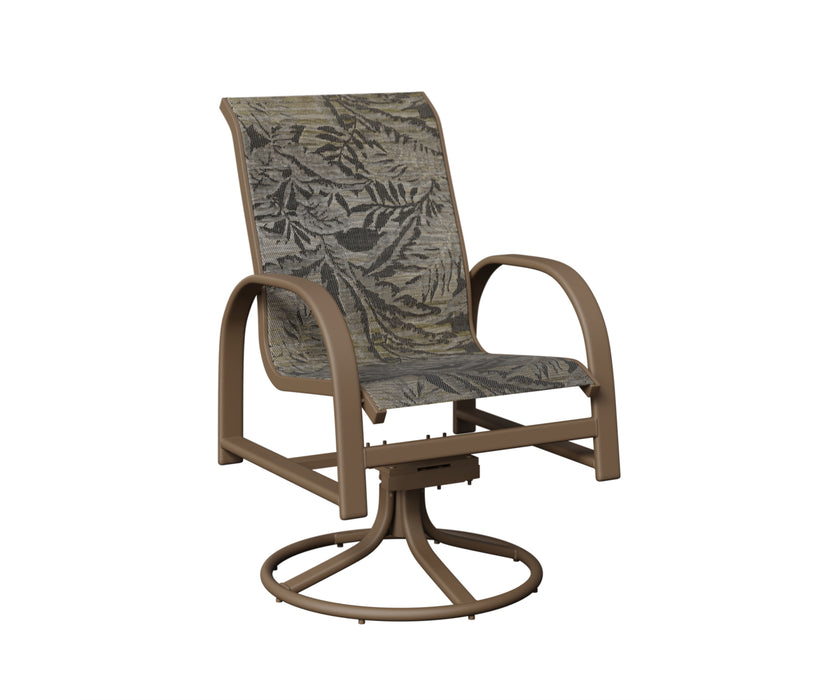 Berlin Gardens Murphy Swivel Rocker Dining Chair