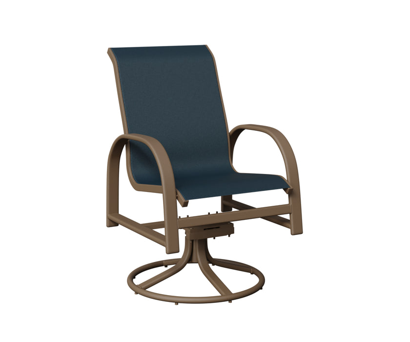 Berlin Gardens Murphy Swivel Rocker Dining Chair