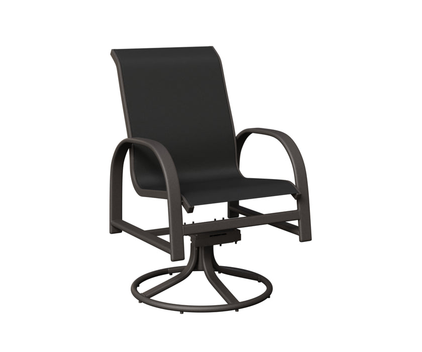 Berlin Gardens Murphy Swivel Rocker Dining Chair