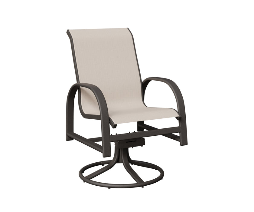 Berlin Gardens Murphy Swivel Rocker Dining Chair