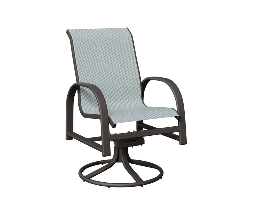 Berlin Gardens Murphy Swivel Rocker Dining Chair