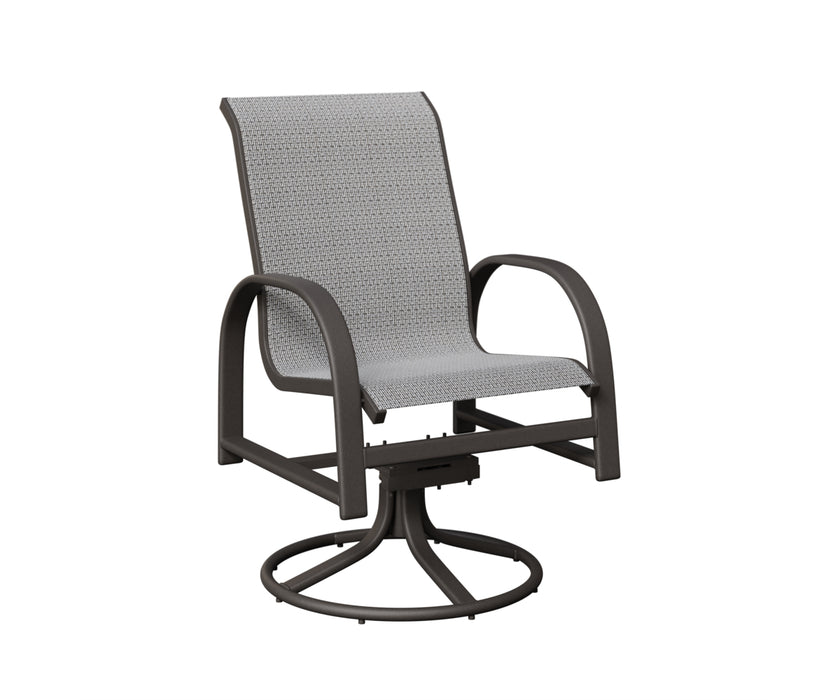 Berlin Gardens Murphy Swivel Rocker Dining Chair