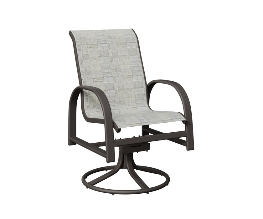 Berlin Gardens Murphy Swivel Rocker Dining Chair