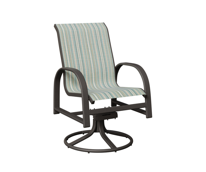 Berlin Gardens Murphy Swivel Rocker Dining Chair