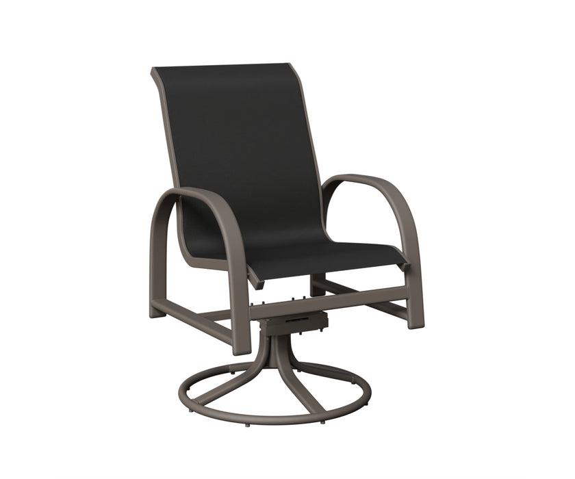 Berlin Gardens Murphy Swivel Rocker Dining Chair