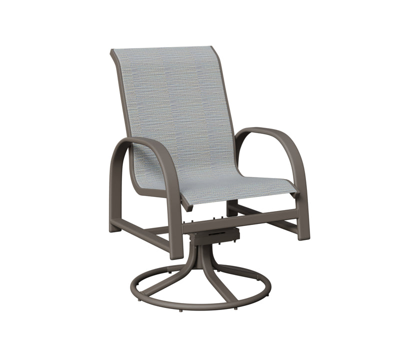 Berlin Gardens Murphy Swivel Rocker Dining Chair