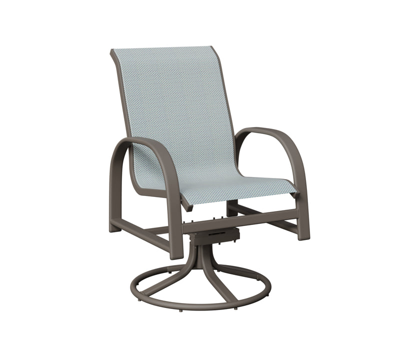 Berlin Gardens Murphy Swivel Rocker Dining Chair