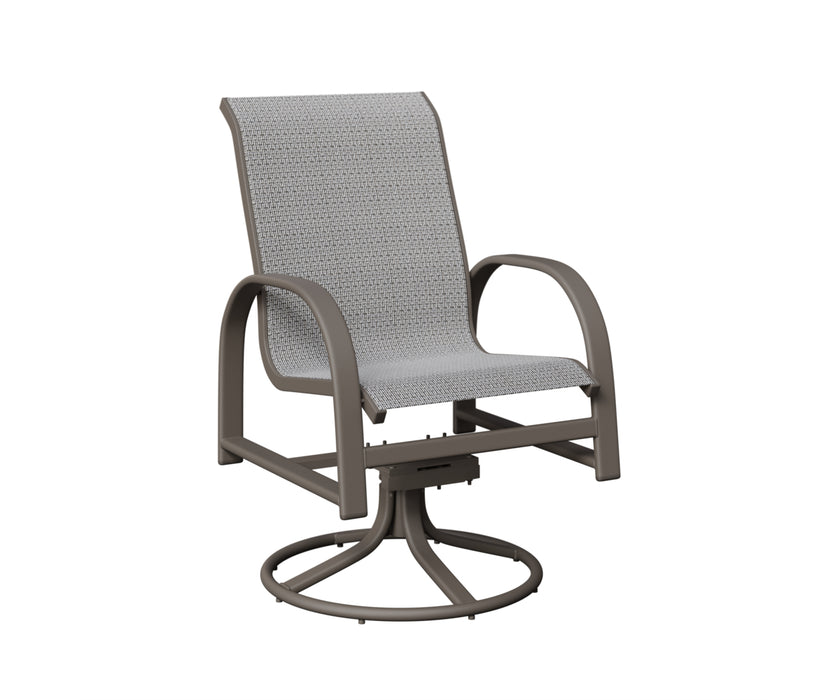 Berlin Gardens Murphy Swivel Rocker Dining Chair