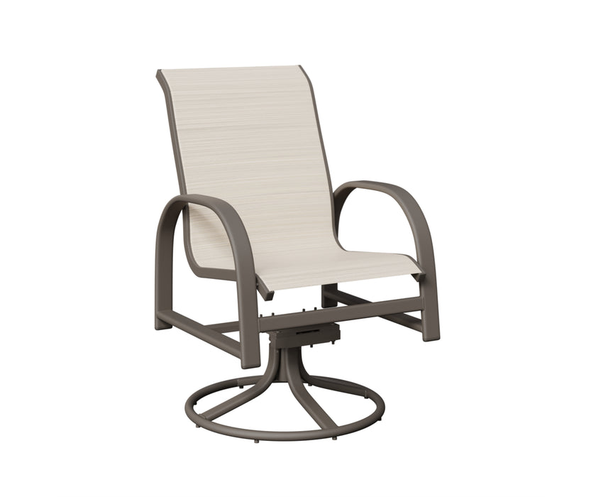 Berlin Gardens Murphy Swivel Rocker Dining Chair