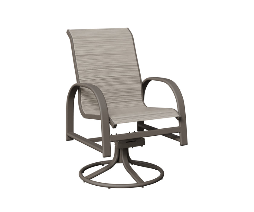 Berlin Gardens Murphy Swivel Rocker Dining Chair