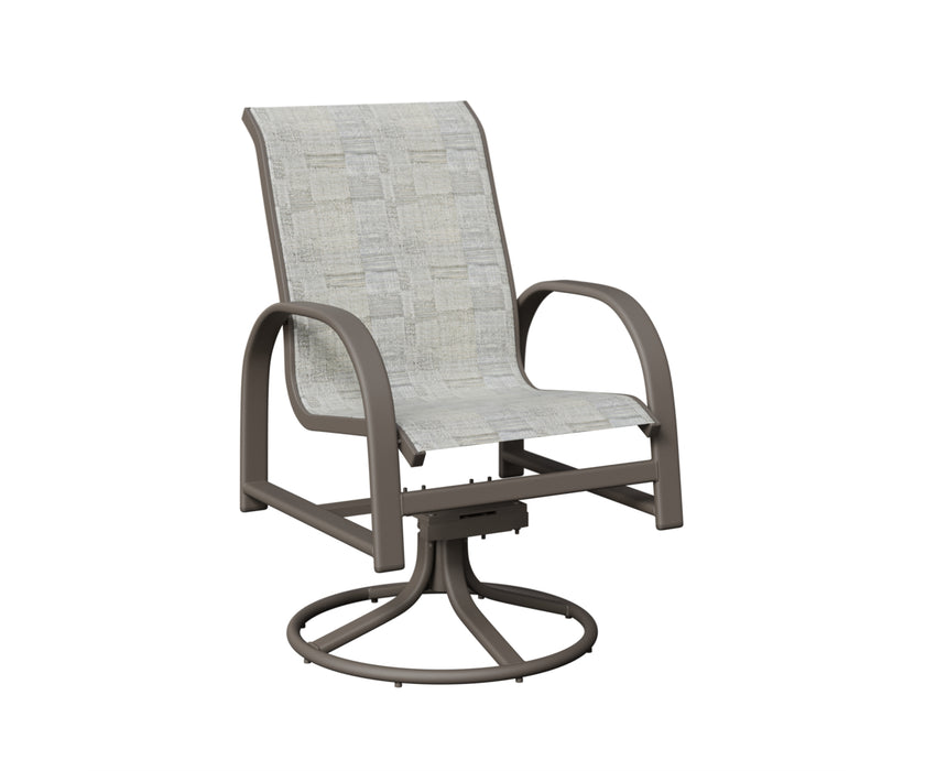Berlin Gardens Murphy Swivel Rocker Dining Chair