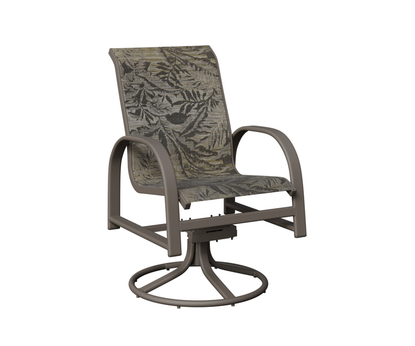Berlin Gardens Murphy Swivel Rocker Dining Chair