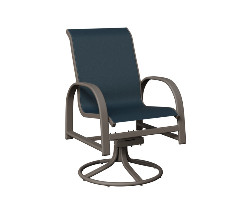 Berlin Gardens Murphy Swivel Rocker Dining Chair