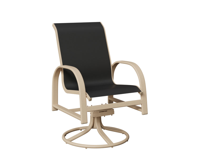 Berlin Gardens Murphy Swivel Rocker Dining Chair