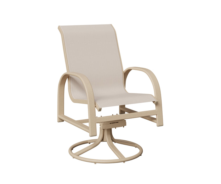 Berlin Gardens Murphy Swivel Rocker Dining Chair