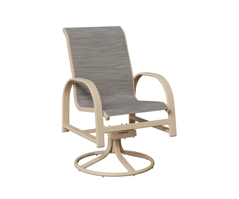 Berlin Gardens Murphy Swivel Rocker Dining Chair