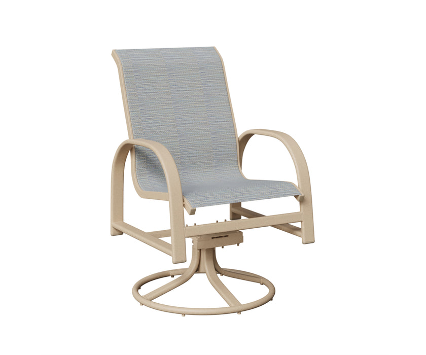 Berlin Gardens Murphy Swivel Rocker Dining Chair