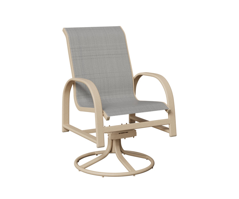 Berlin Gardens Murphy Swivel Rocker Dining Chair